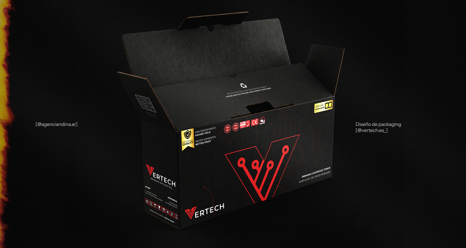 Packaging Vertech vista 1